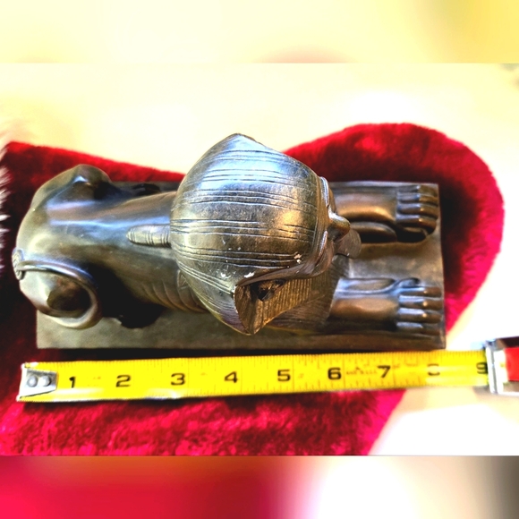 Bronze Sphinx Sculpture - Picture 7 of 12